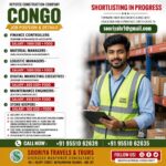 Congo Job Vacancy – Urgent Hiring at Sooriya Travels & Tours