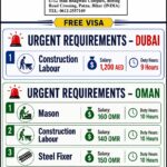 Dubai and Oman Job Vacancy at Roshan Enterprises