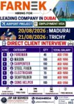 Dubai Job Vacancy – Direct Client Interview at JSP Air Services