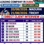 Dubai Job Vacancy – Direct Client Interview at JSP Air Services