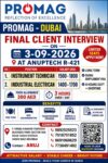 Dubai Job Vacancy – Final Client Interview at Promag