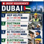 Dubai Job Vacancy – Urgent Hiring at Roshan Enterprises