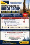 Dubai Jobs Urgently Required for Dutco Group