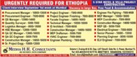 Ethiopia Job Vacancy – Urgent Hiring at Medha HR Consultants
