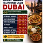 Dubai Job Vacancy – Urgent Hiring South Indian Restaurant Chain