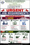 Gulf Job Vacancy – Urgent Hiring at Roshan Enterprises