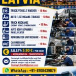 URGENTLY REQUIRED FOR A REPUTED COMPANY IN LATVIA