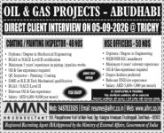 Oil and Gas Jobs in Abu Dhabi – Aman International