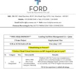 Qatar Job Vacancy – Free Recruitment at Ford Placements