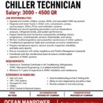 Qatar Job Vacancy – Chiller Technician at Ocean Manpower
