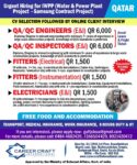 Qatar Job Vacancy – Hiring at Career Craft International