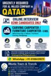 URGENTLY REQUIRED FOR AL MAJED COMPANY IN QATAR