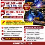 Qatar Welder Jobs – Urgent Hiring at Omega International