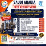 Saudi Arabia Job Vacancy – Free Recruitment at Crescent Careers