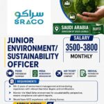 Saudi Arabia Job Vacancy – Environment Officer at Nasline HR