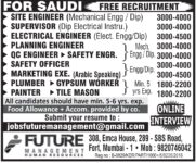 Saudi Arabia Job Vacancy – Free Recruitment at Future Management