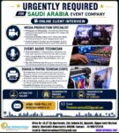 Saudi Arabia Job Vacancy - Urgent Hiring at Fine International