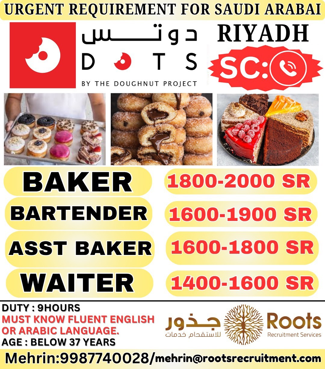 Saudi Arabia Jobs – Urgent Hiring for Riyadh