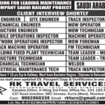 Saudi Arabia Railway Project Jobs – RK Travel Services
