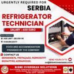 Serbia Job Vacancy – Urgent Hiring at Bismi Overseas Solutions