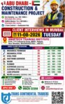 UAE Job Vacancy – Abu Dhabi Construction Project Hiring by TCT