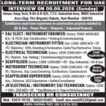 UAE Job Vacancy – Urgent Hiring at Transcend HR Consultancy