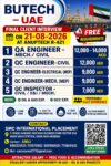 UAE Job Vacancy – Urgent Hiring at SMC International Placement