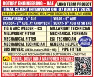UAE Job Vacancy – Rotary Engineering Recruitment