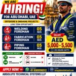UAE Job Vacancy – Absolute Technical Systems