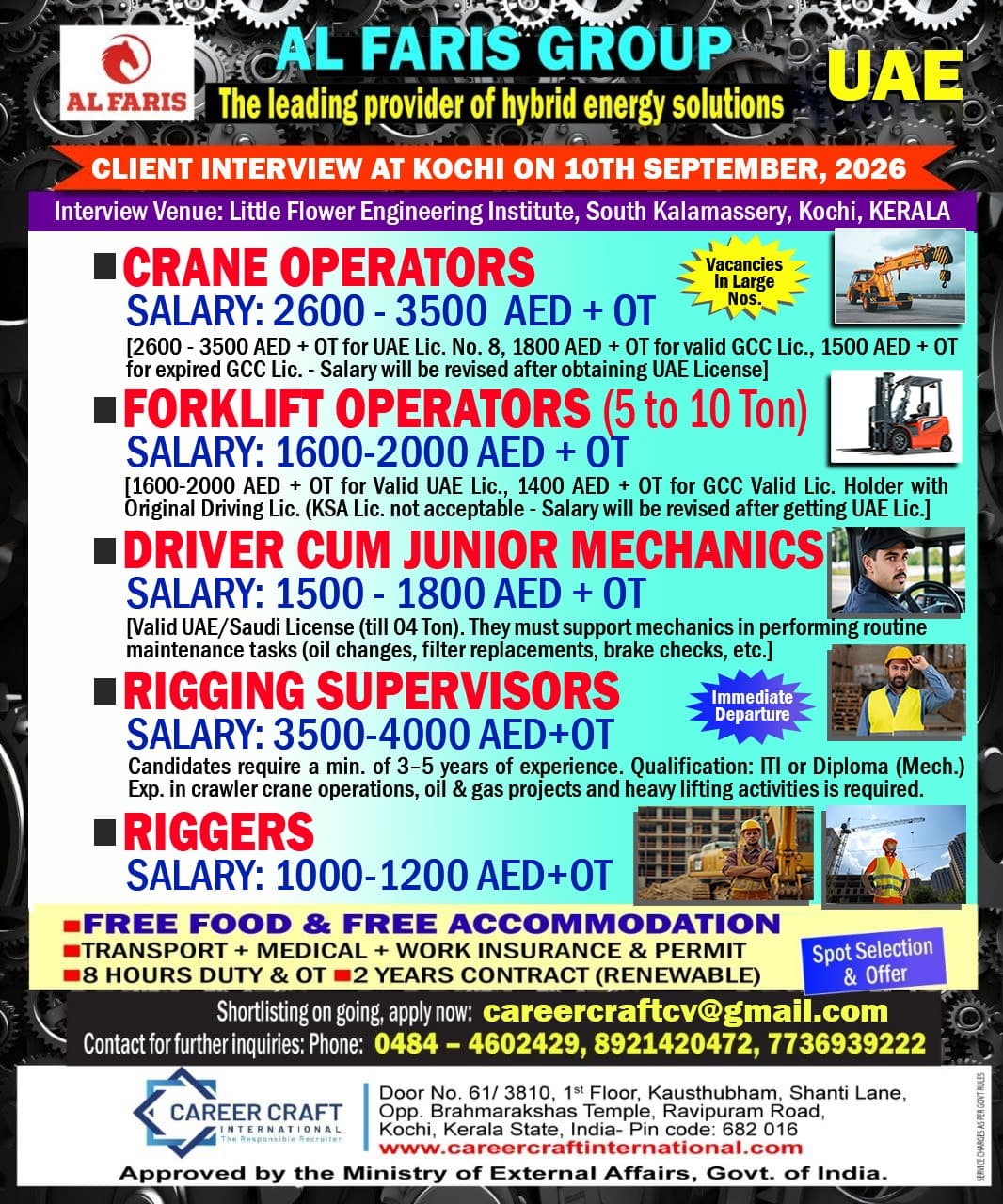UAE Job Vacancy – Client Interview at Career Craft