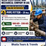 URGENTLY REQUIRED FOR GECO ELECTRICAL AND MECHANICAL COMPANY IN UAE