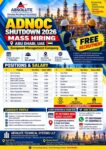 ADNOC Shutdown 2026 Mass Hiring in Abu Dhabi
