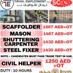 Dubai Job Vacancy – Urgent Hiring at Roots Recruitment Services