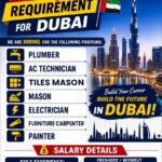 Dubai Job Vacancy – Urgent Hiring at Roshan Enterprises