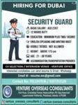Dubai Jobs Urgently Required - Venture Overseas Consultants