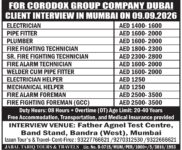 Dubai Jobs Urgently Required for Corodox Group Company