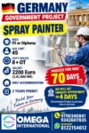 Germany Government Project Spray Painter Jobs – Omega International