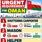 Oman Job Vacancy – Urgent Requirements at Roshan Enterprises