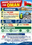Oman Job Vacancy – Urgent Hiring at Qausayn Overseas