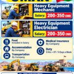 Oman Job Vacancy – Urgent Hiring for Heavy Equipment Jobs