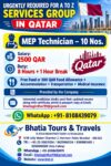 URGENTLY REQUIRED FOR A TO Z SERVICES GROUP IN QATAR