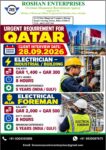 Qatar Job Vacancy – Urgent Hiring at Roshan Enterprises