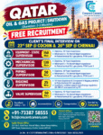 🚨 URGENT REQUIREMENT | QATAR OIL & GAS PROJECT 🇶🇦