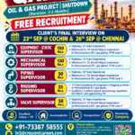 🚨 URGENT REQUIREMENT | QATAR OIL & GAS PROJECT 🇶🇦