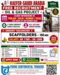 Saudi Arabia Job Vacancy – Free Recruitment at Trans Continental