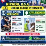 Saudi Arabia Job Vacancy – Fine International