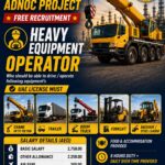 UAE Job Vacancy – Heavy Equipment Operator for Abu Dhabi