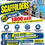 UAE Job Vacancy – Urgent Hiring for Scaffolders