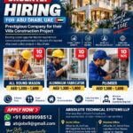 UAE Job Vacancy – Urgent Hiring at Absolute Technical Systems