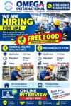 UAE Job Vacancy – Omega International Hiring Helpers & Fitters